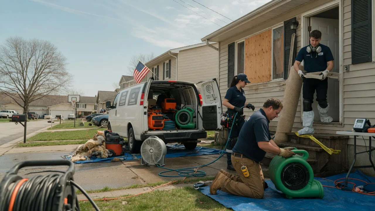 Water Damage Restoration in Elizabeth, IN near me